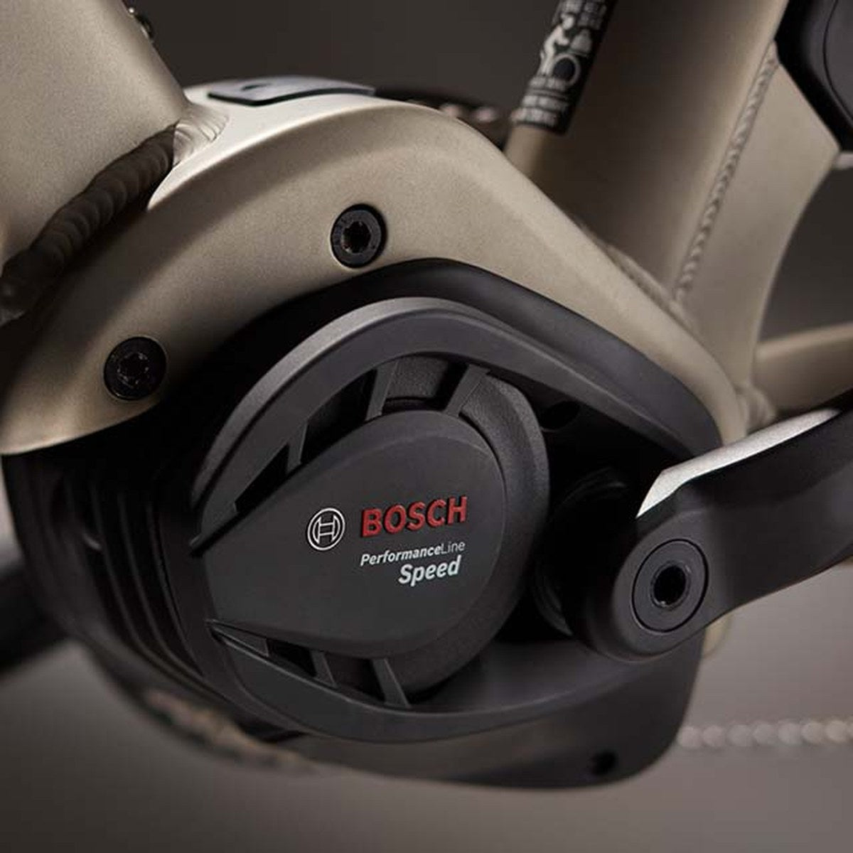 Nærbilde av Bosch Performance CX-motoren
