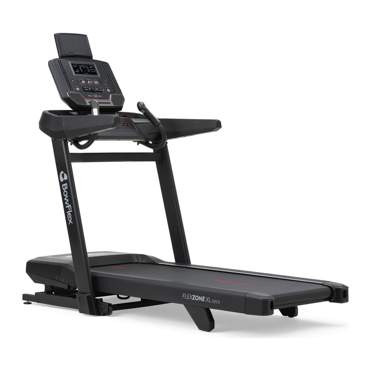 BowFlex T9 tredemølle sett skrått fra siden