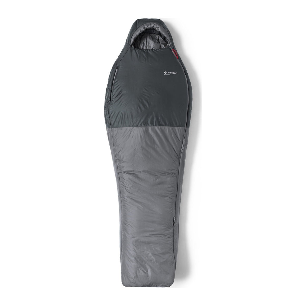 Helsport Explorer Pro Fiber 0 sovepose lukket med hetten oppe