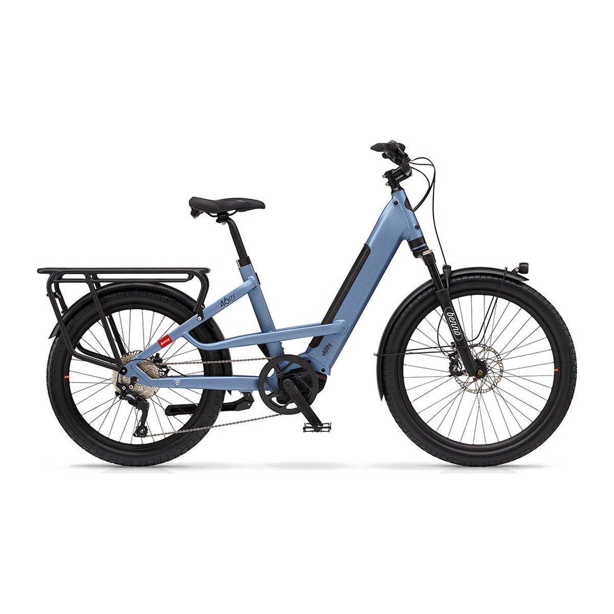 Benno 46er 10D i Denim Blue, sett fra siden