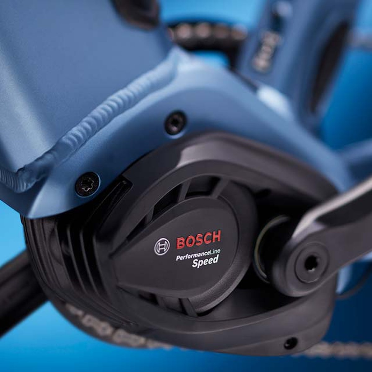 Nærbilde av Bosch Performance CX-motoren