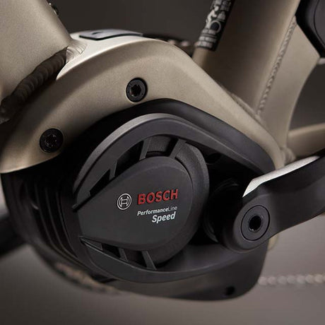 Nærbilde av Bosch Performance CX-motoren