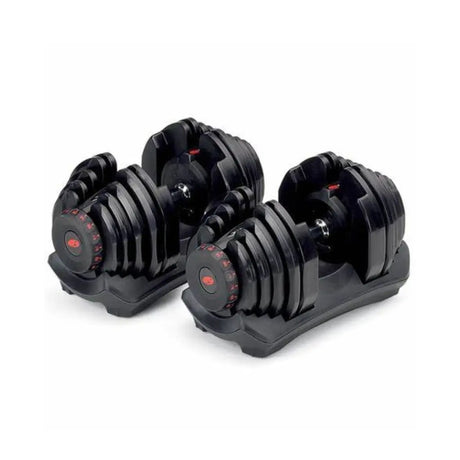 To BowFlex SelectTech 1090i-manualer i holderne sine