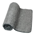 Casall Natural Wool yogamatte i grått, delvis rullet