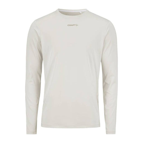 Craft ADV Essence langermet trøye i off-white, sett forfra