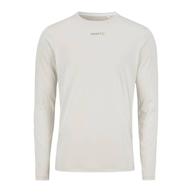 Craft ADV Essence langermet trøye i off-white, sett forfra