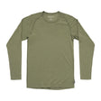 Devold Adventure Merino 190 trøye i grønt, sett forfra