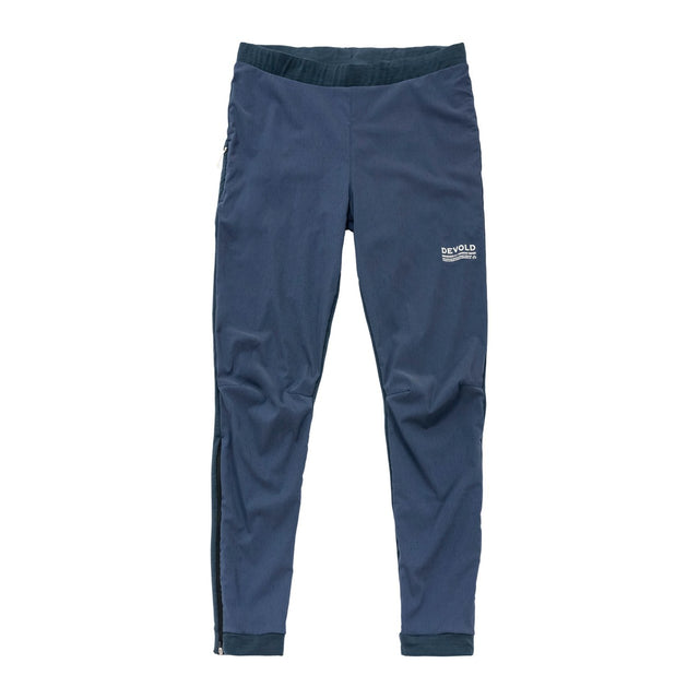 Devold Endurance Merino Pants i mørk blå, sett forfra