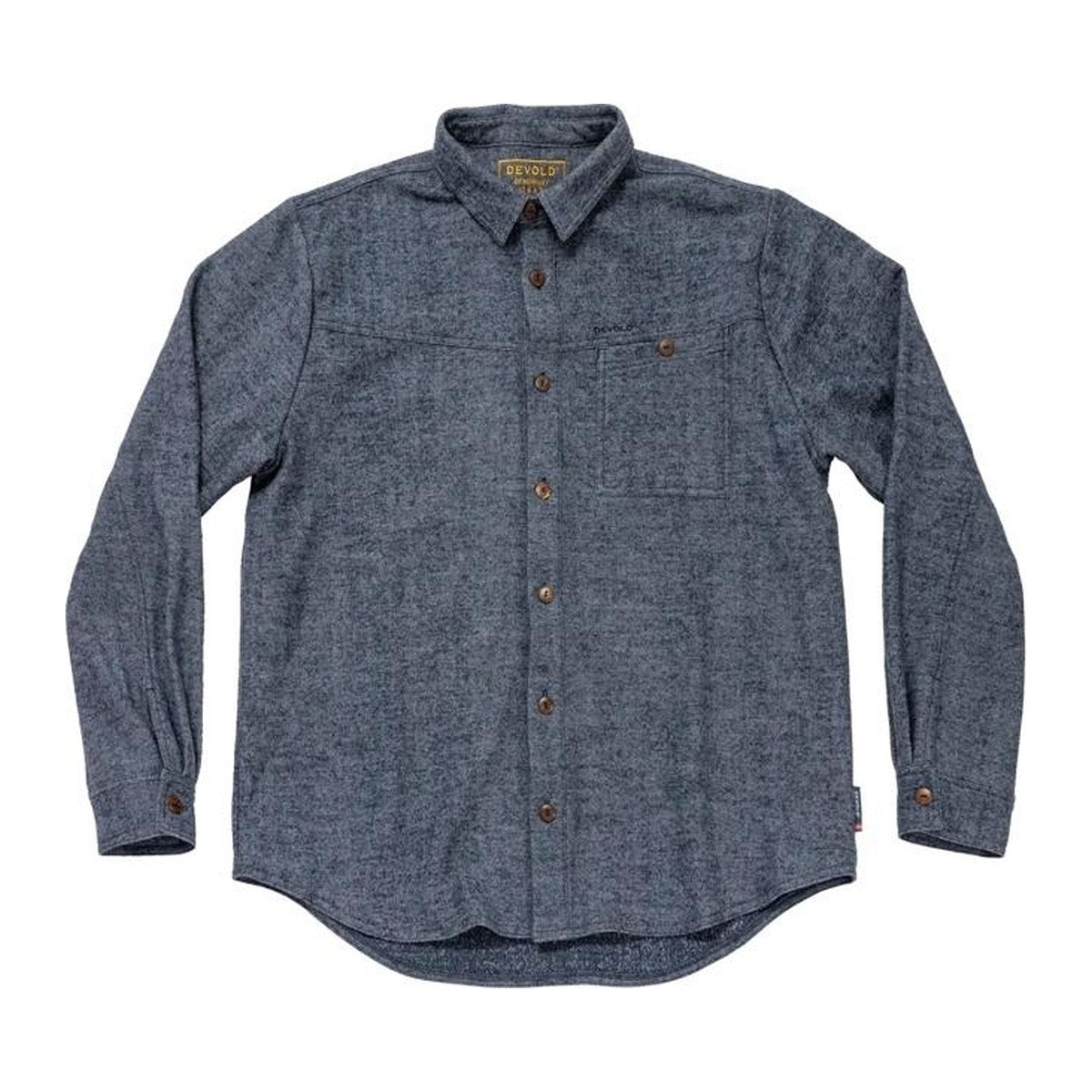 Overshirt liggende med åpen krage