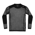Devold Wool Mesh Pro trøye i svart, sett forfra