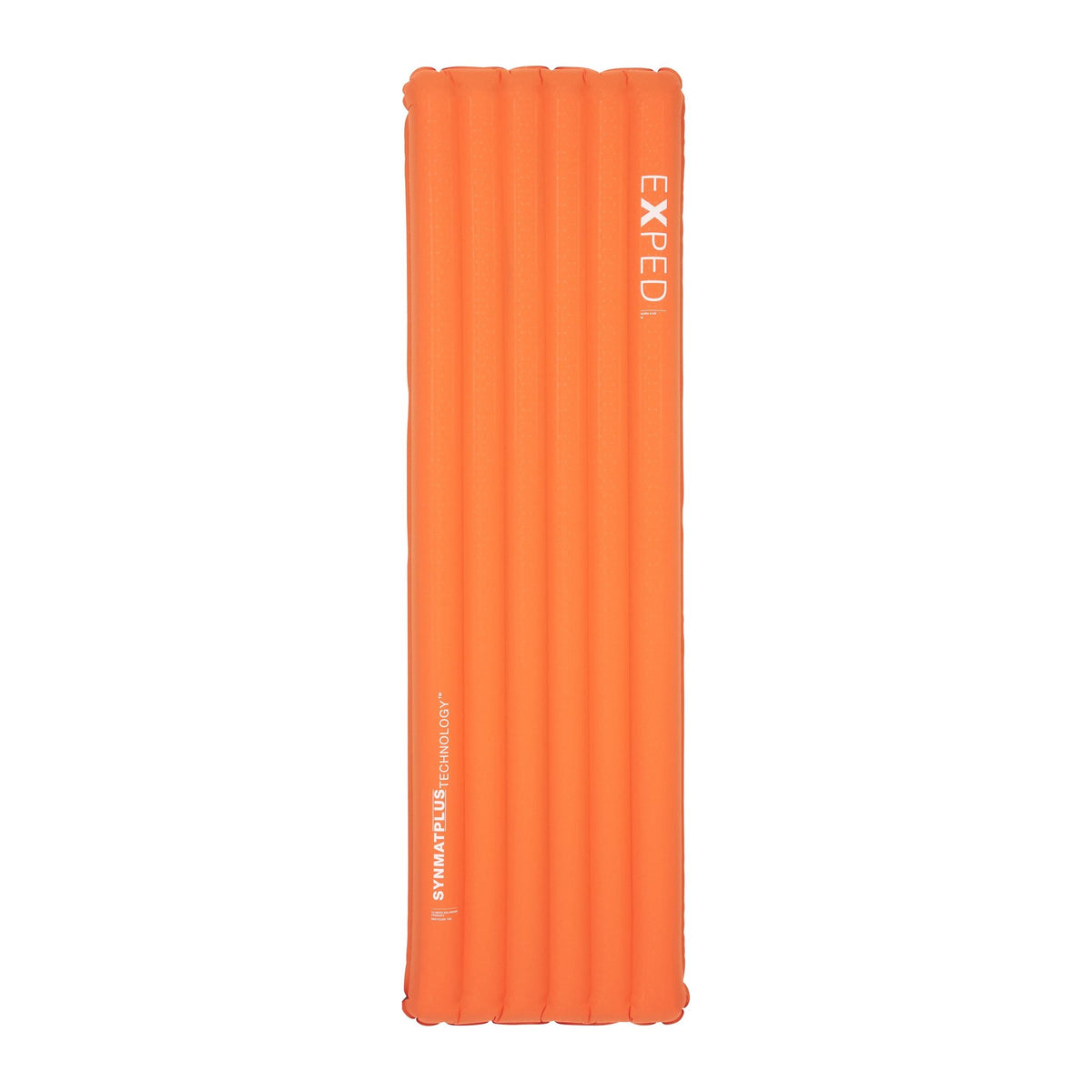 Exped Dura 6.5R liggeunderlag i oransje, sett ovenfra