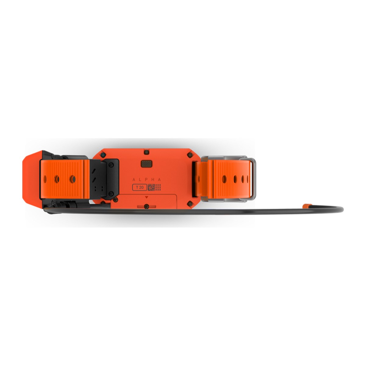 Alpha T 20 liggende med remmen strukket ut
