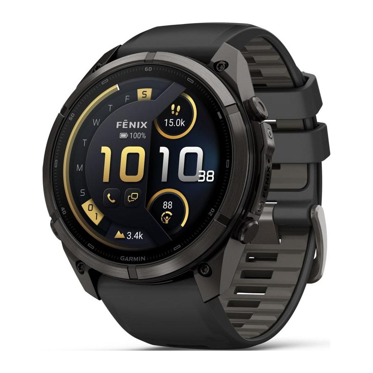 Garmin Fenix 9 Pro 51 mm, sett skrått forfra