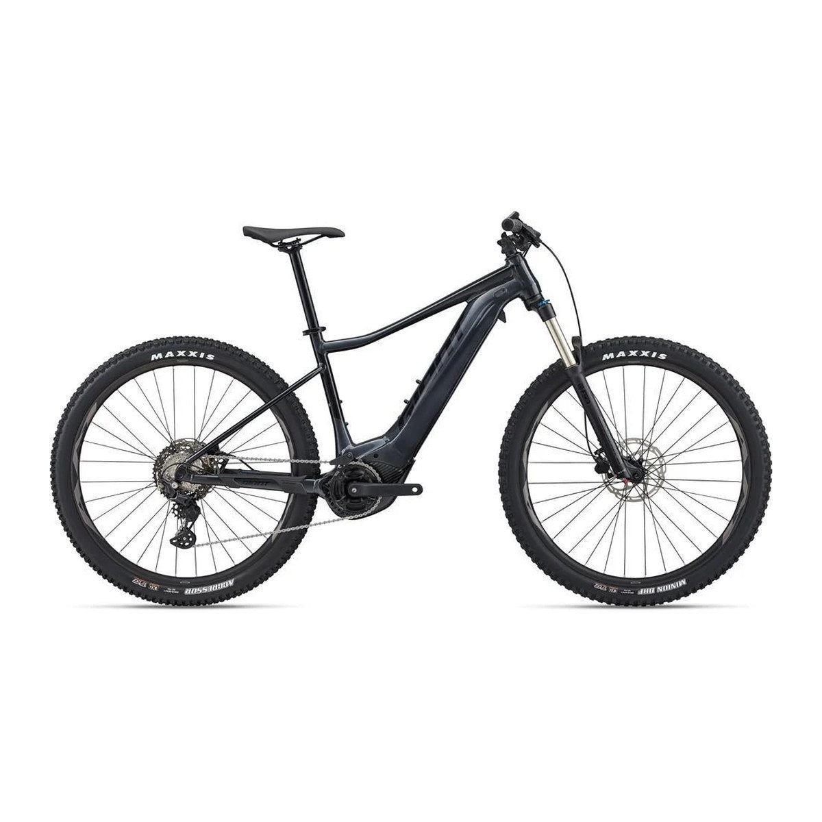 Giant Fathom E+2 Pro 29 i Gunn Metal Black, sett fra siden