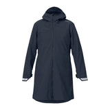 HeatX Metro Coat i marineblå, sett forfra
