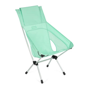 Helinox Chair One Highback i mintgrønt, sett skrått forfra