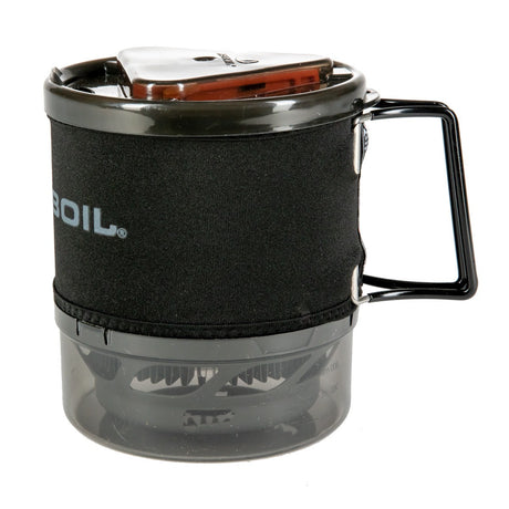 Jetboil MiniMo med håndtaket felt ut