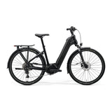 Merida eFLOAT CITY 400 EQ i Metallic Black, sett fra siden