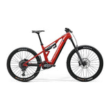 Merida eONE-EIGHTY 700 i Heritage Red, sett fra siden