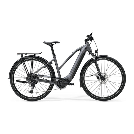 Merida eSPRESSO L 500 EQ i Matt Dark Silver, sett fra siden