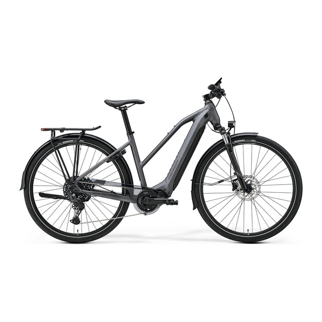 Merida eSPRESSO L 500 EQ i Matt Dark Silver, sett fra siden