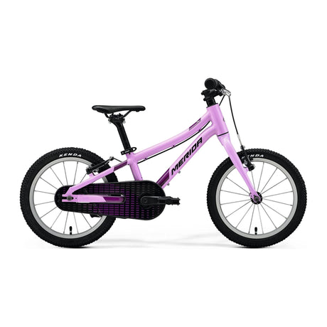 Merida Matts J.16 i pink / purple, sett fra siden