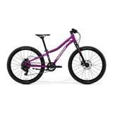 Merida Matts J.24+ i silk purple / red / white / black, sett fra siden