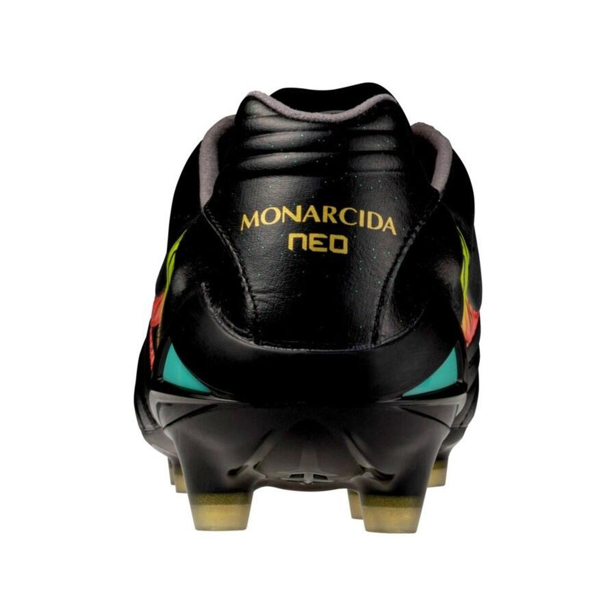 Hælen med Monarcida Neo-logoen