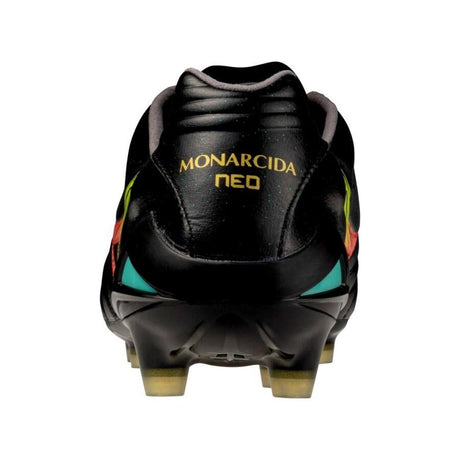 Hælen med Monarcida Neo-logoen