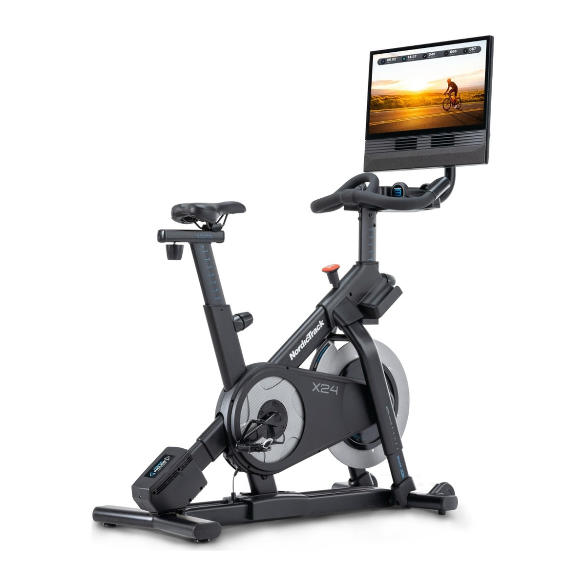 NordicTrack X24 spinningsykkel sett fra siden