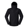 Norrøna Lofoten Gore-Tex isolert jakke i svart, sett forfra