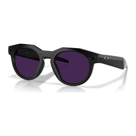 Oakley Meta HSTN med lilla Transitions-glass i mørk tilstand