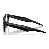 Oakley Meta HSTN sett fra siden med kamera i fronten