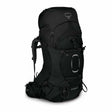 Osprey Aether 65 tursekk i svart, sett forfra