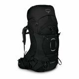 Osprey Aether 65 tursekk i svart, sett forfra