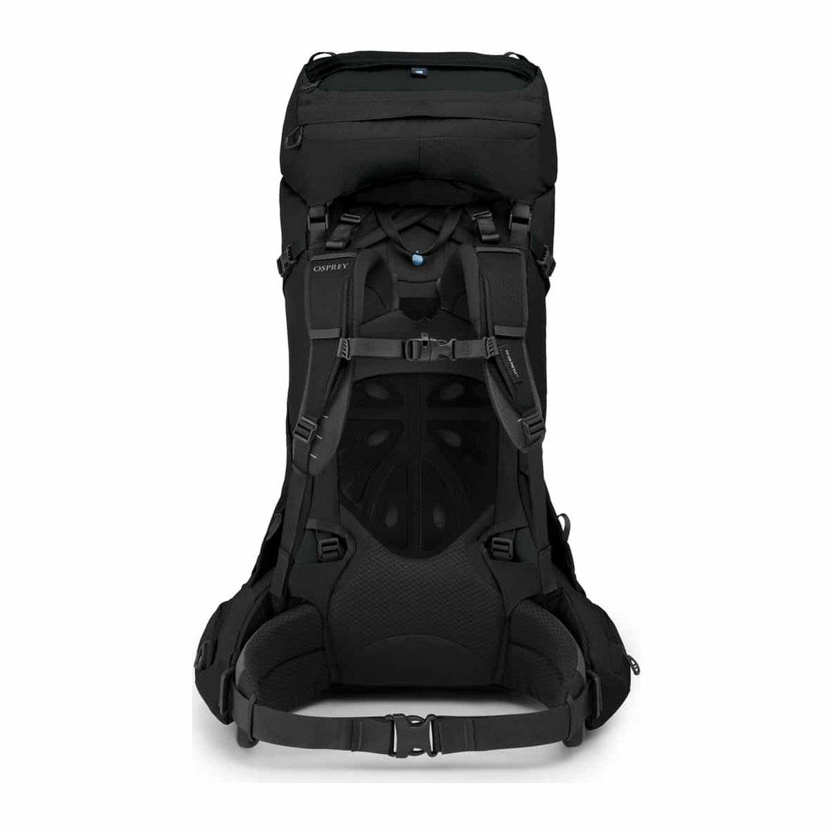 Osprey Aether 65 sett bakfra med bæresystemet