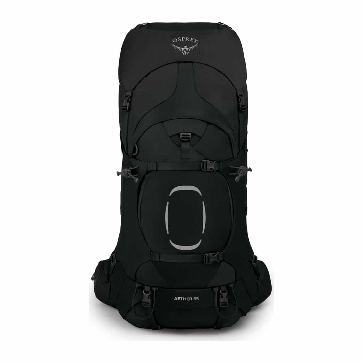 Osprey Aether 65 sett skrått fra siden