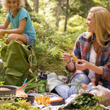 Primus turkjøkken i bruk på en piknik i skogen