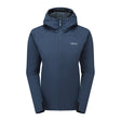 Rab Xenair Alpine Flex jakke i Tempest Blue, sett forfra