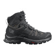 Salomon Quest 4 GTX fjellstøvel i grått, sett fra siden