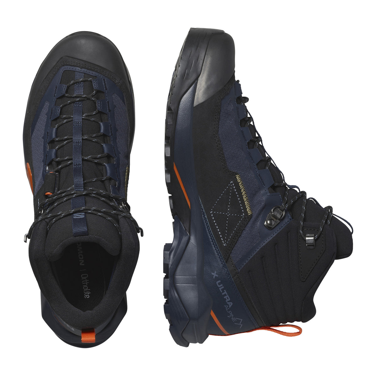 Salomon X Ultra Alpine Mid sett forfra og fra siden