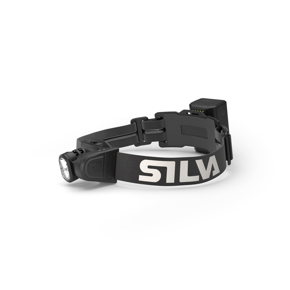 Silva Free 1200 XS hodelykt med hodebånd, sett skrått forfra