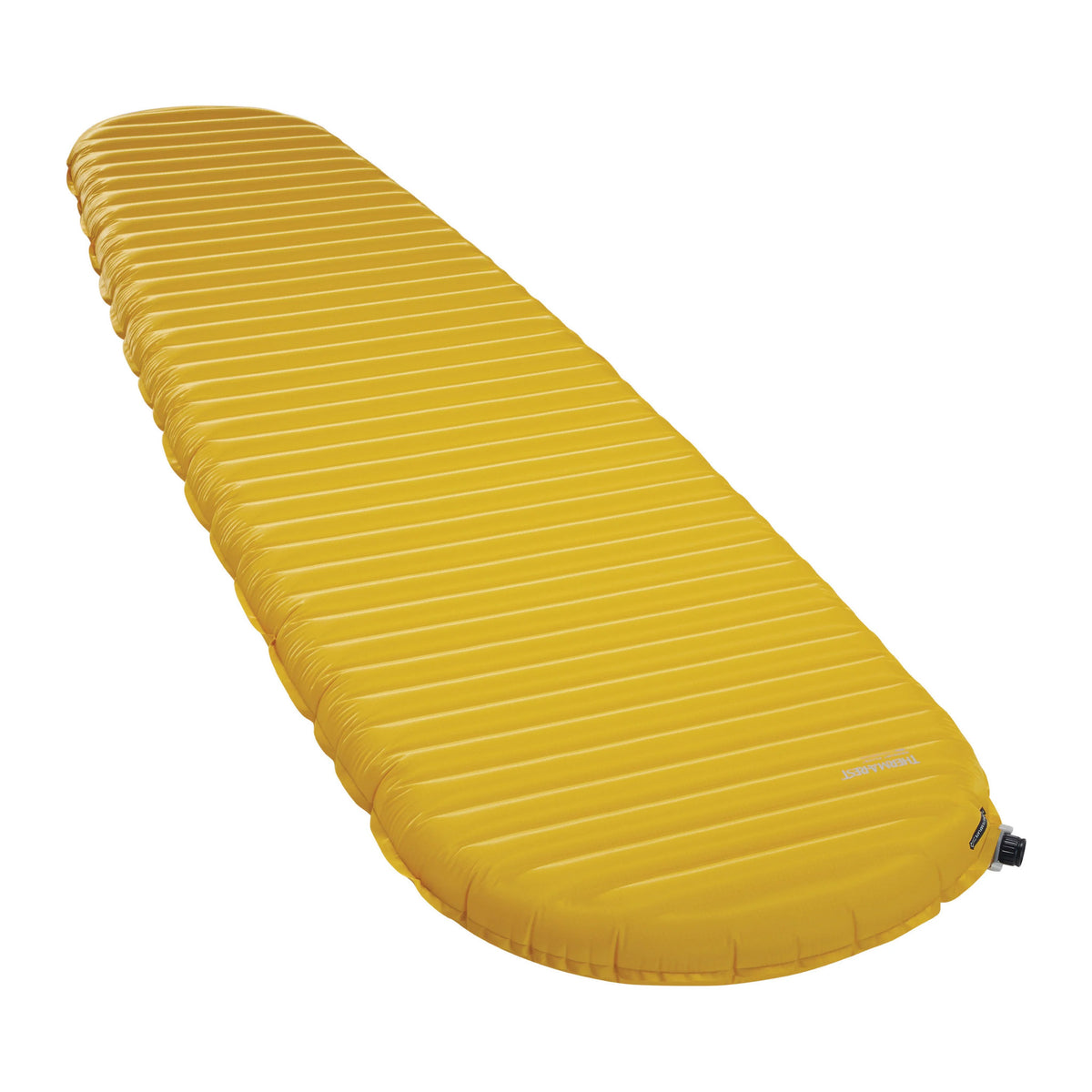 Therm-a-Rest NeoAir XLite NXT liggeunderlag i gult, sett i full lengde